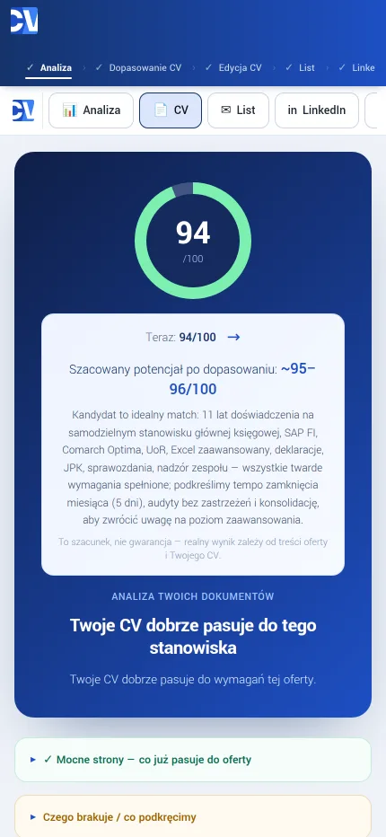 Diagnoza dopasowania